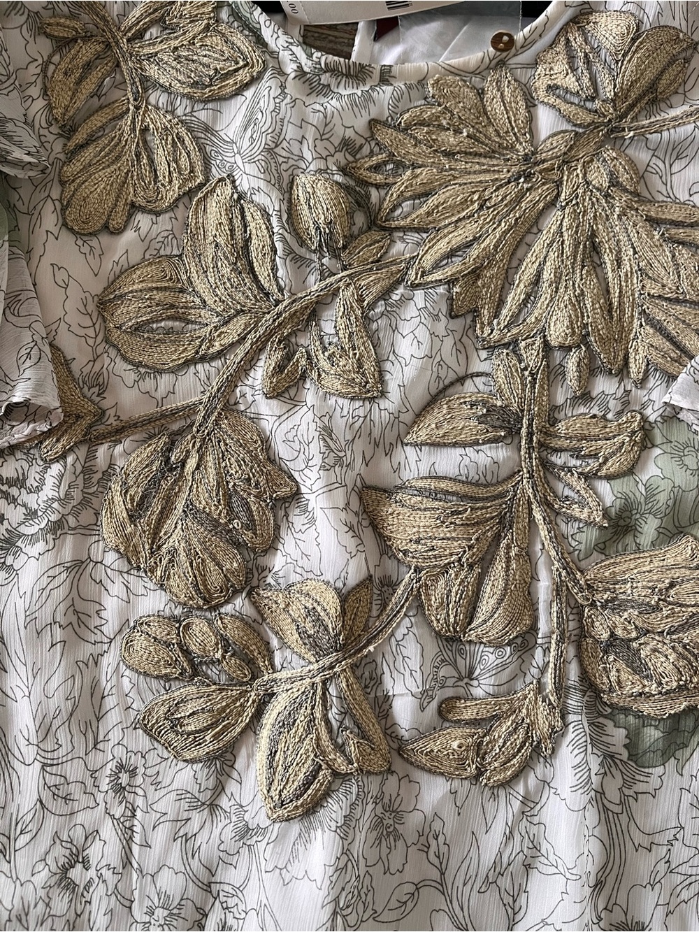 NWT ANTHROPOLOGIE flowy top, size XL. - Picture 7 of 11